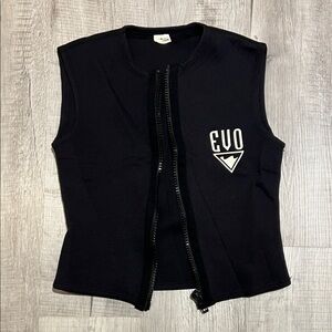 EVO Wetsuit vest Black Sleeveless Medium